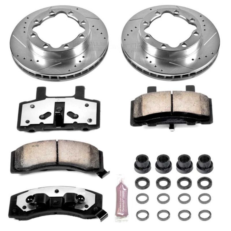 Power Stop 94-99 Chevrolet K1500 Suburban Front Z36 Truck & Tow Brake Kit Brake Kits - Performance D&S PowerStop