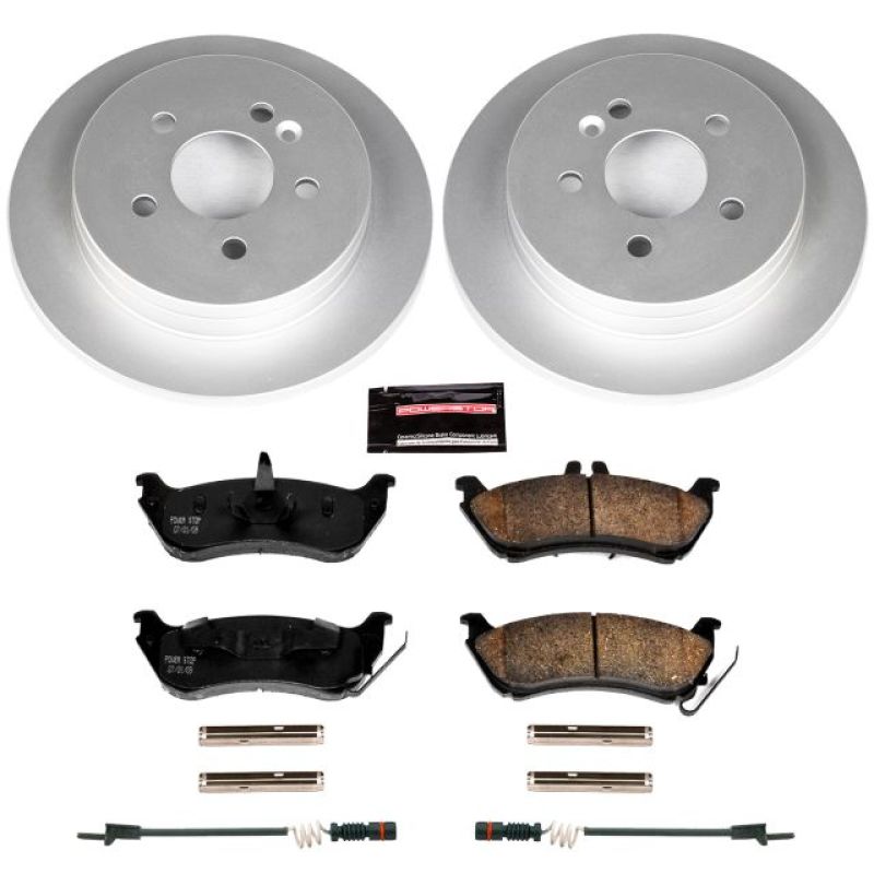 Power Stop 98-03 Mercedes-Benz ML320 Rear Z23 Evolution Sport Coated Brake Kit Brake Kits - Performance D&S PowerStop