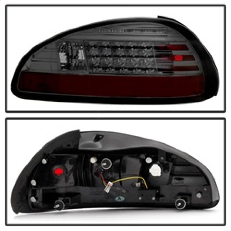 Spyder Pontiac Grand Prix 97-03 LED Tail Lights Smoke ALT-YD-PGP97-LED-SM Tail Lights SPYDER