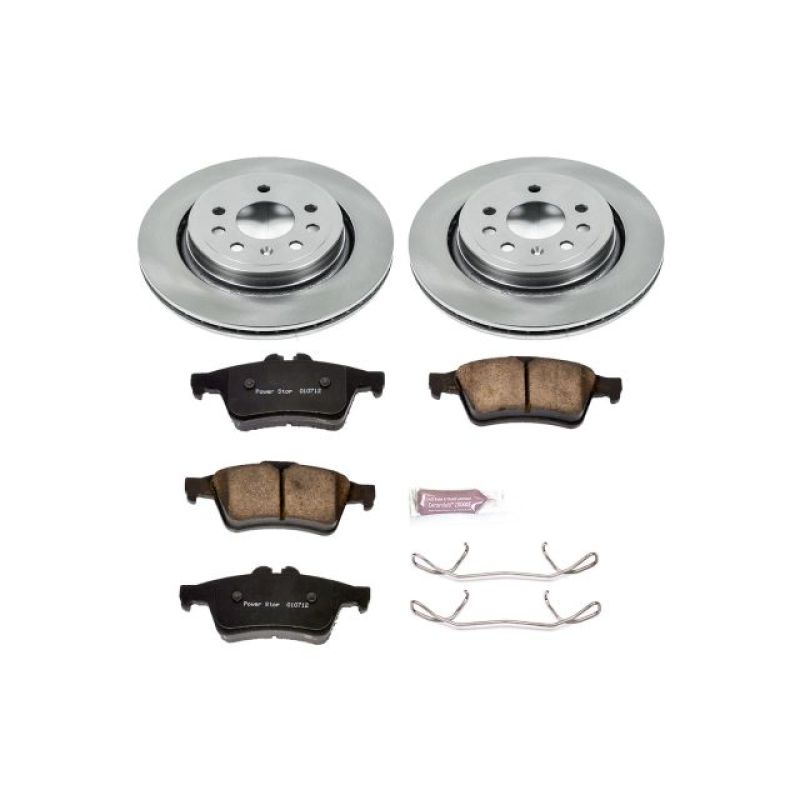 Power Stop 03-11 Saab 9-3 Rear Autospecialty Brake Kit Brake Kits - OE PowerStop