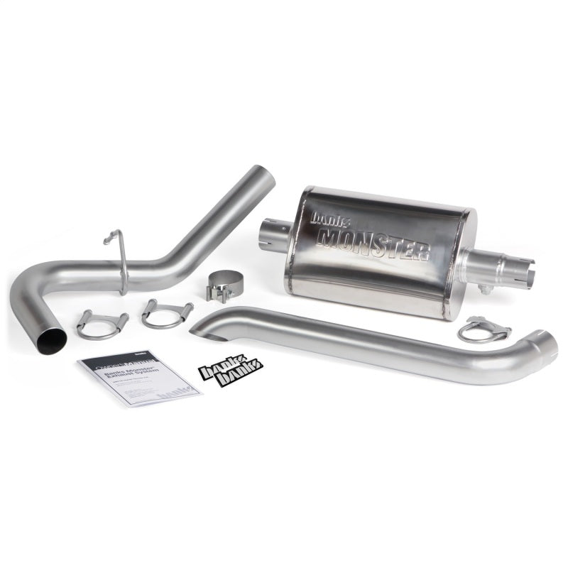 Banks Power 87-01 Jeep 4.0L Cherokee Monster Exhaust System Catback Banks Power