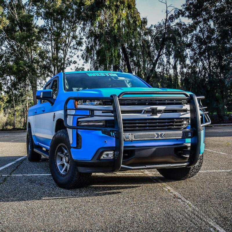 Westin 19-21 Chevy 1500 Sportsman X Grille Guard - Textured Black (Excl. 2019 Silverado LD) Grille Guards Westin