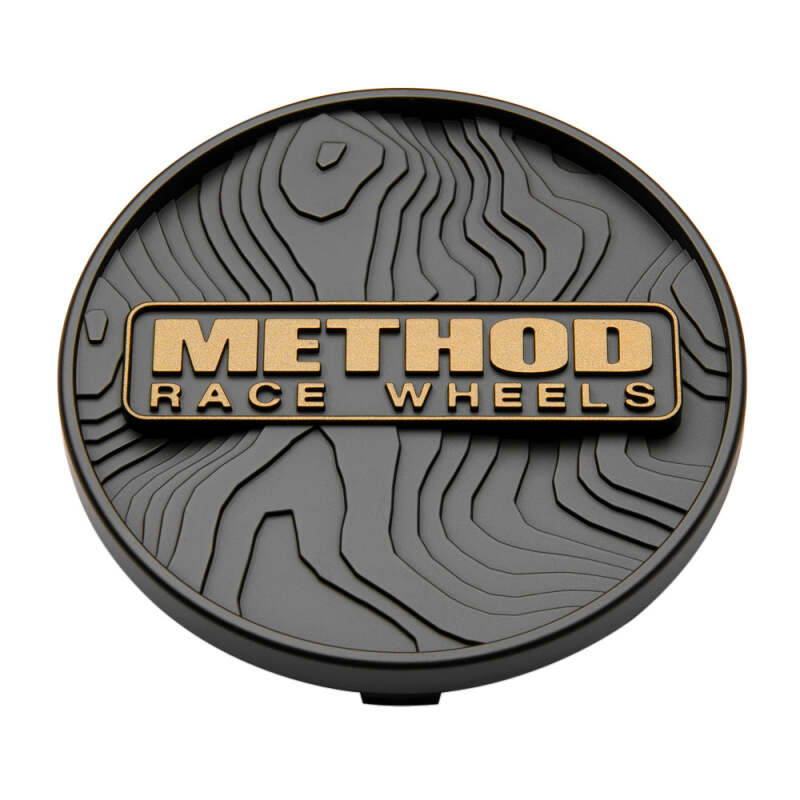 Method Cap TOPO - 107mm - Bronze - Snap In Wheel Center Caps Method Wheels