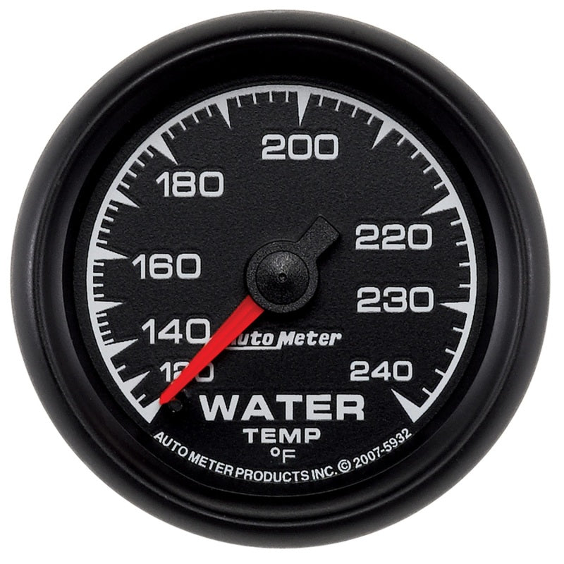 Autometer ES 52mm 120-240 Deg F Mechanical Water Temperature Gauge Gauges AutoMeter