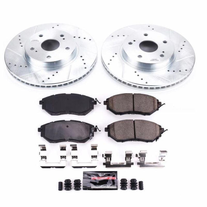 Power Stop 2015 Subaru Legacy Front Z23 Evolution Sport Brake Kit Brake Kits - Performance D&S PowerStop