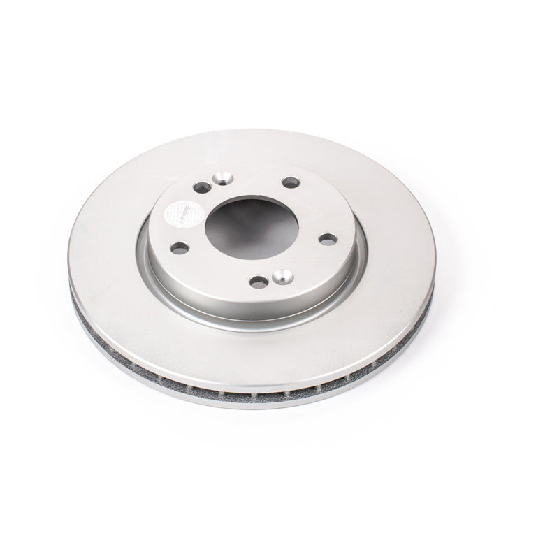 Power Stop 07-10 Hyundai Elantra Front Evolution Geomet Coated Rotor Brake Rotors - OE - Cryo PowerStop