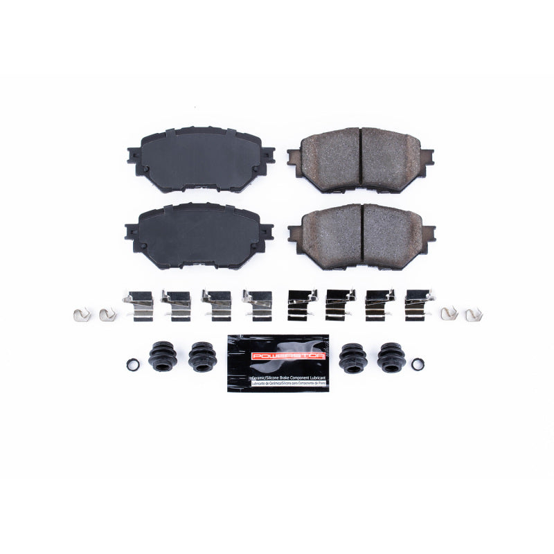 Power Stop 14-17 Mazda 3 Front Z23 Evolution Sport Brake Pads w/Hardware Brake Pads - Performance PowerStop