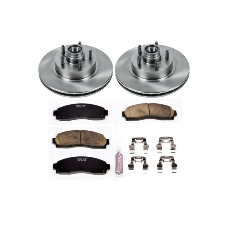 Power Stop 03-09 Ford Ranger Front Autospecialty Brake Kit Brake Kits - OE PowerStop