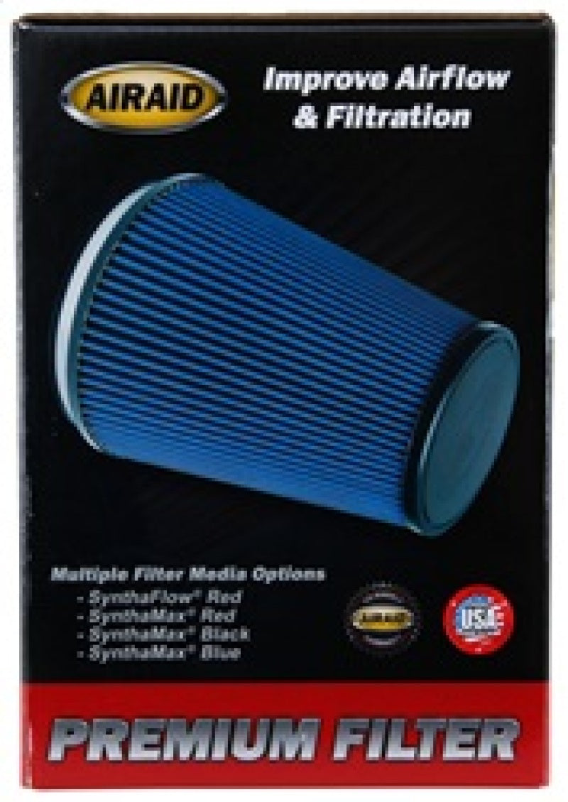 Airaid Universal Air Filter - Cone 4 x 7 x 4 5/8 x 7 w/ Short Flange Air Intake Components Airaid