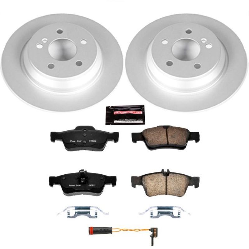 Power Stop 03-06 Mercedes-Benz CL500 Rear Z23 Evolution Sport Coated Brake Kit Brake Kits - Performance D&S PowerStop
