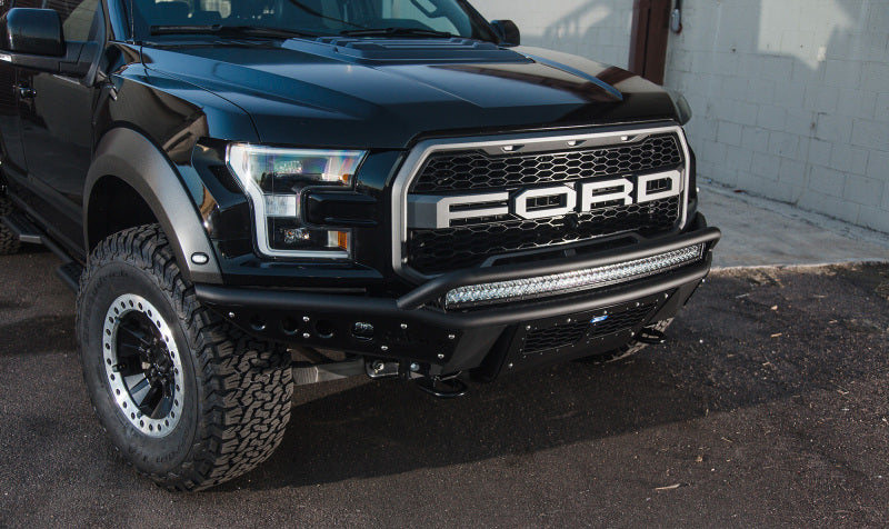 Addictive Desert Designs 17-18 Ford F-150 Raptor Stealth R Front Bumper Bumpers - Steel Addictive Desert Designs