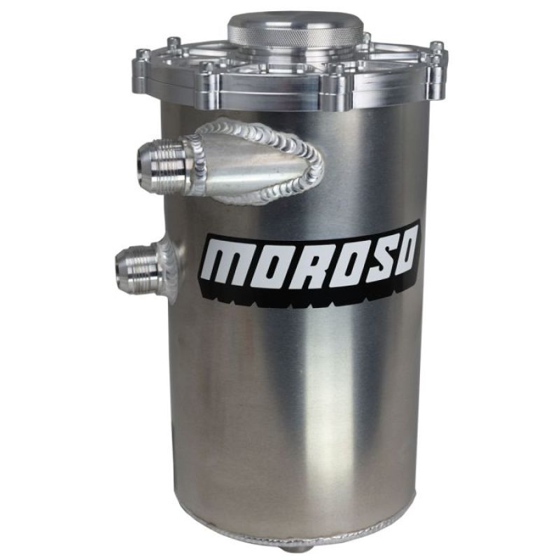 Moroso 15in Tall 7in Dia 6qt Dry Sump Tank Expansion Tanks Moroso