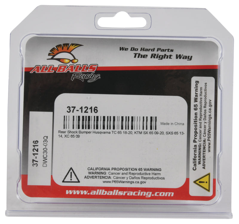 All Balls Racing 21-23 Gas-Gas MC 65 Rear Shock Bumper Shocks and Struts All Balls Racing