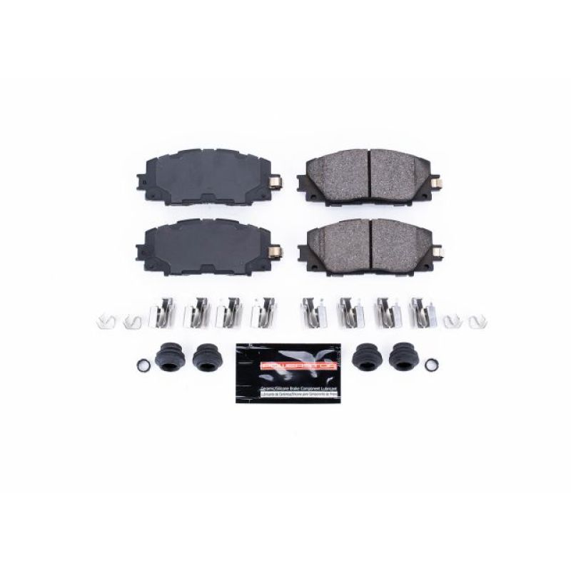 Power Stop 2013 Scion iQ Front Z23 Evolution Sport Brake Pads w/Hardware Brake Pads - Performance PowerStop