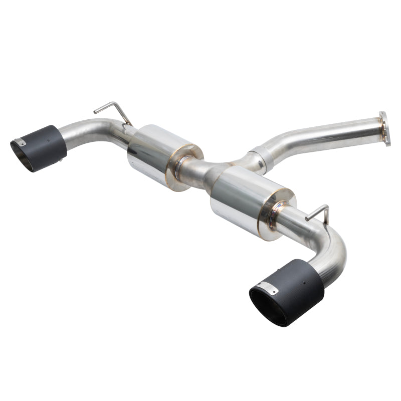 Injen 19-22 Hyundai Veloster N L4 2.0L Turbo Performance SS Axle Back Exhaust System - Carbon Tips Axle Back Injen