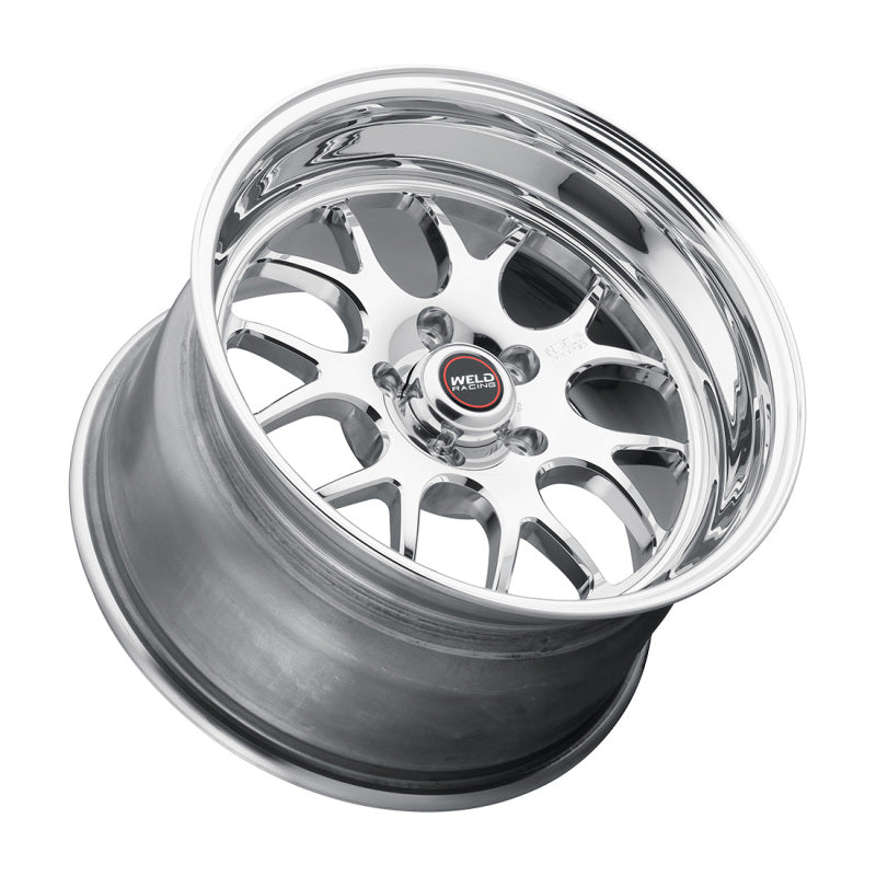 Weld S77 17x10 / 5x5 BP / 7.2in. BS Polished Wheel (High Pad) - Non-Beadlock Wheels - Forged Weld