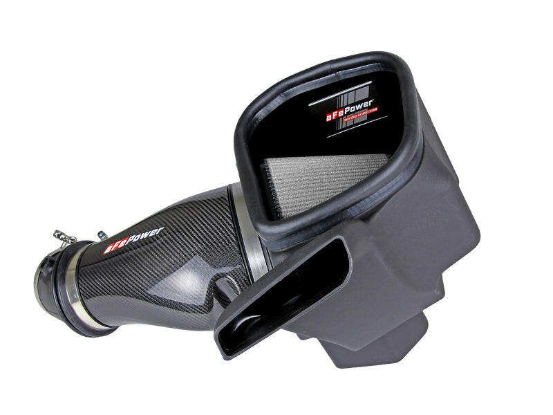 aFe Track Series Carbon Fiber Pro Dry S AIS - 2018 Jeep Grand Cherokee Trackhawk (WK2) V8-6.2L(SC) Cold Air Intakes aFe