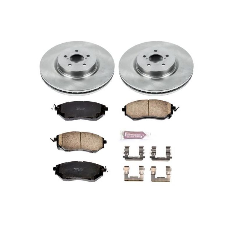 Power Stop 14-18 Subaru Forester Front Autospecialty Brake Kit Brake Kits - OE PowerStop