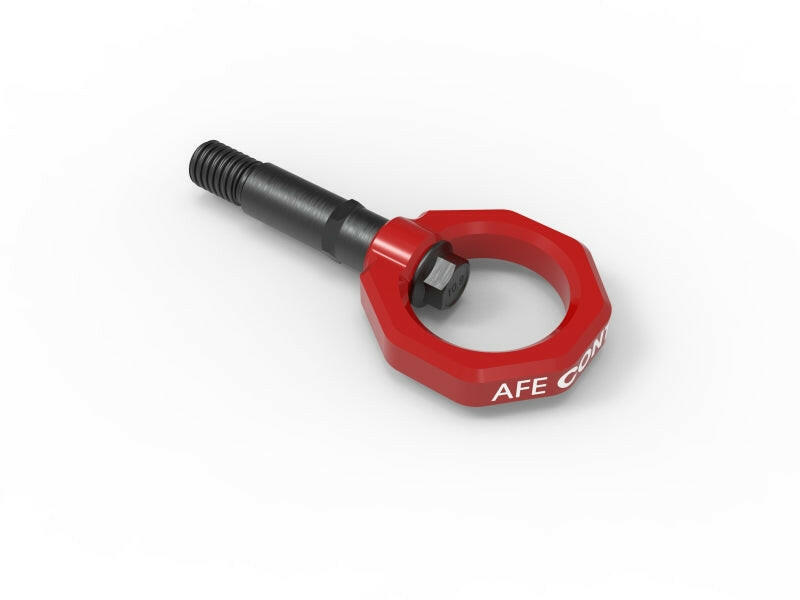aFe Control Rear Tow Hook Red 20-21 Toyota GR Supra (A90) Other Body Components aFe