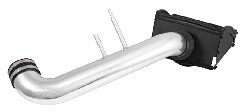 Spectre 15-18 Ford F150 V8-5.0L F/I Air Intake Kit - Polished w/Red Filter Cold Air Intakes Spectre