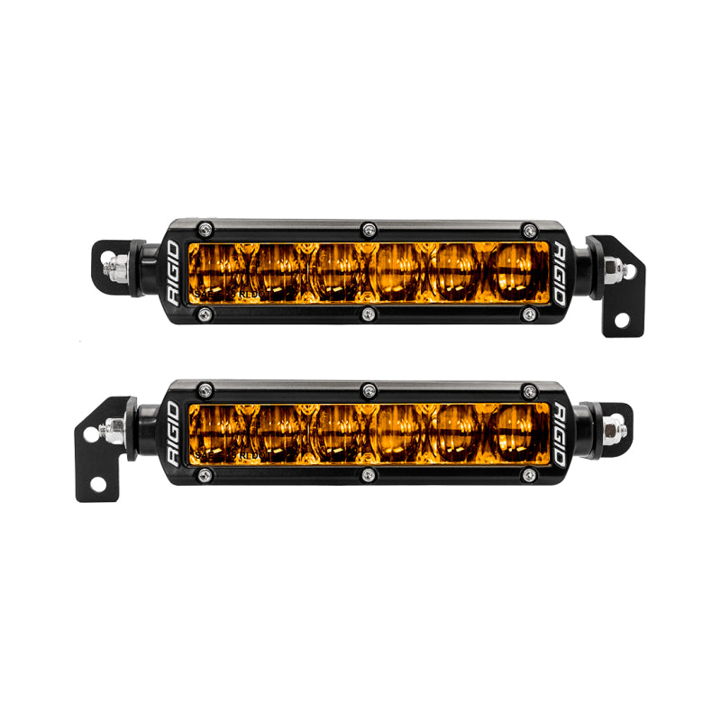 Rigid Industries 2022+ Toyota Tundra 6in SR-Series Selective Yellow Fog Light Kit Light Mounts Rigid Industries