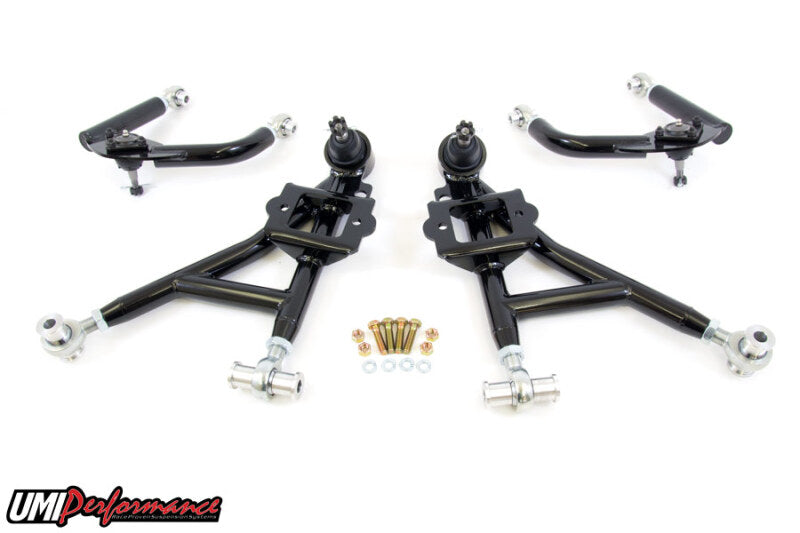 UMI Performance 93-02 GM F-Body Front A-Arm Kit Adjustable Drag Control Arms UMI Performance