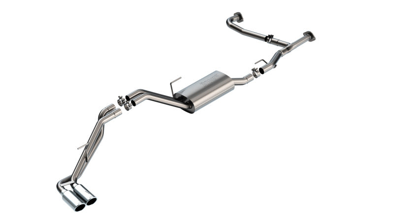 Borla 22-23 Nissan Frontier 3.8L V6 2WD/4WD AT S-Type Catback Exhaust - Polished Tips Catback Borla