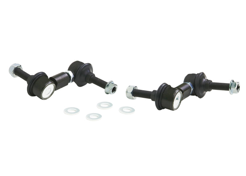 Whiteline Universal 60-80mm Swaybar Link Kit-Heavy Duty Adjustable Ball Joint Sway Bar Endlinks Whiteline