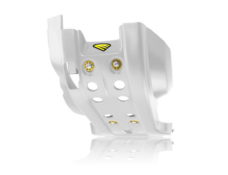Cycra 14-15 Husqvarna FC/FE450 Full Combat Skid Plate - White Skid Plates Cycra