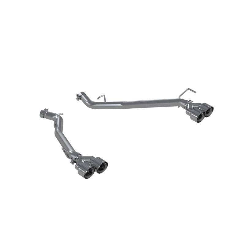 MBRP 20-21 Ford Explorer ST 3.0L EcoBoost Dual Rear Exit Axle Back w/ Quad Tip AL Exhaust System Axle Back MBRP