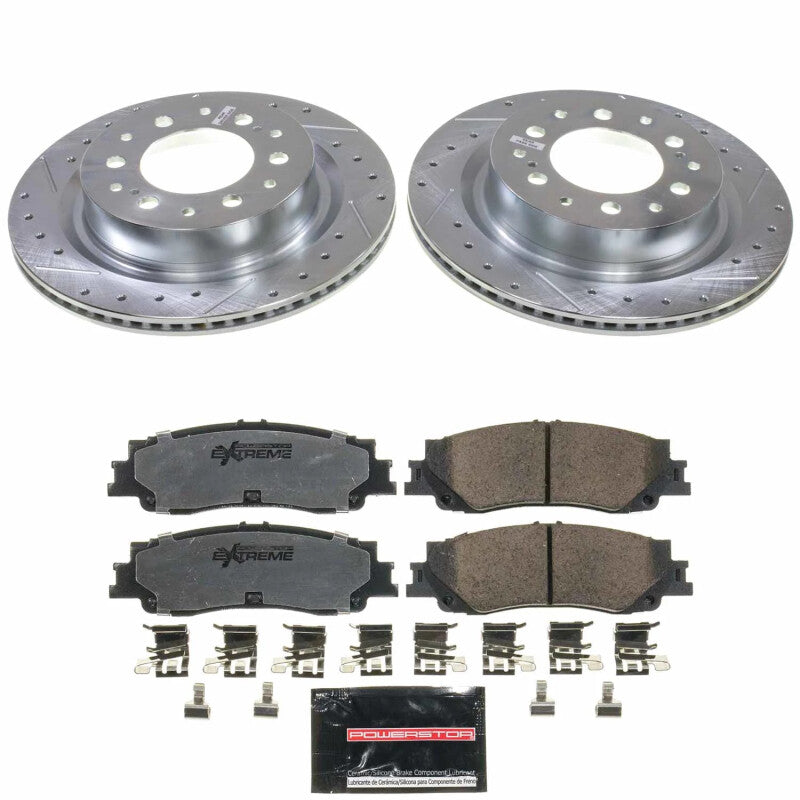 Power Stop 23-24 Toyota Sequoia Rear Z36 Truck & Tow Brake Kit Brake Kits - Performance D&S PowerStop