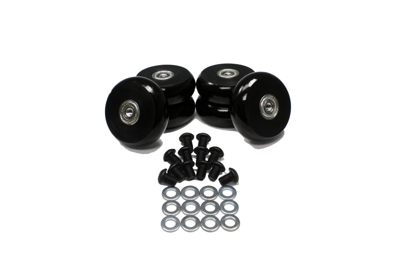 Energy Suspension 2.375in Black Hyper-Glide PolyCreeper Wheels (Set of 6) Tools Energy Suspension