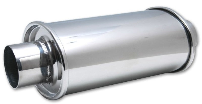 Vibrant ULTRA QUIET Resonator 2.75in inlet / outlet x 13.75in overall length Resonators Vibrant