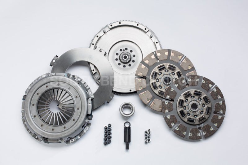 South Bend Clutch 99-03 Ford 7.3 Powerstroke ZF-6 Street Dual Disc Clutch Kit Clutch Kits - Multi South Bend Clutch