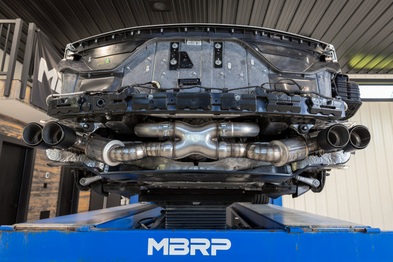 MBRP 20-24 Chevrolet Corvette C8 3in Active Cat Back Quad Split Rear Exit Exhaust w/ AFM Sims Catback MBRP