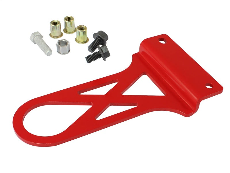 aFe Control PFADT Series Front Tow Hook Red 97-04 Chevrolet Corvette (C5) Other Body Components aFe