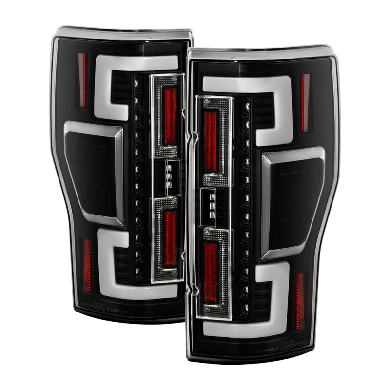 Spyder Apex 20-21 Ford F250 SD (LED Model Only) LED Tail Lights - Black (ALT-YD-FS20LEDBS-LED-BK) Tail Lights SPYDER