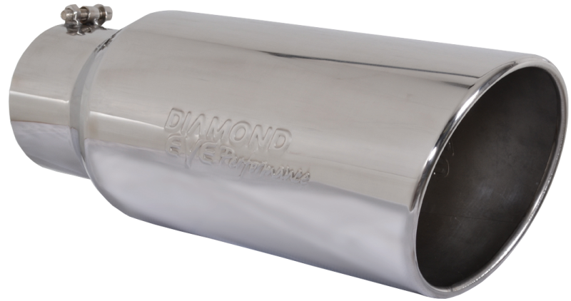 Diamond Eye TIP 4in-7inX18in BOLT ON ROLLED ANGLE 15-DEGREE ANGLE CUT Tips Diamond Eye Performance