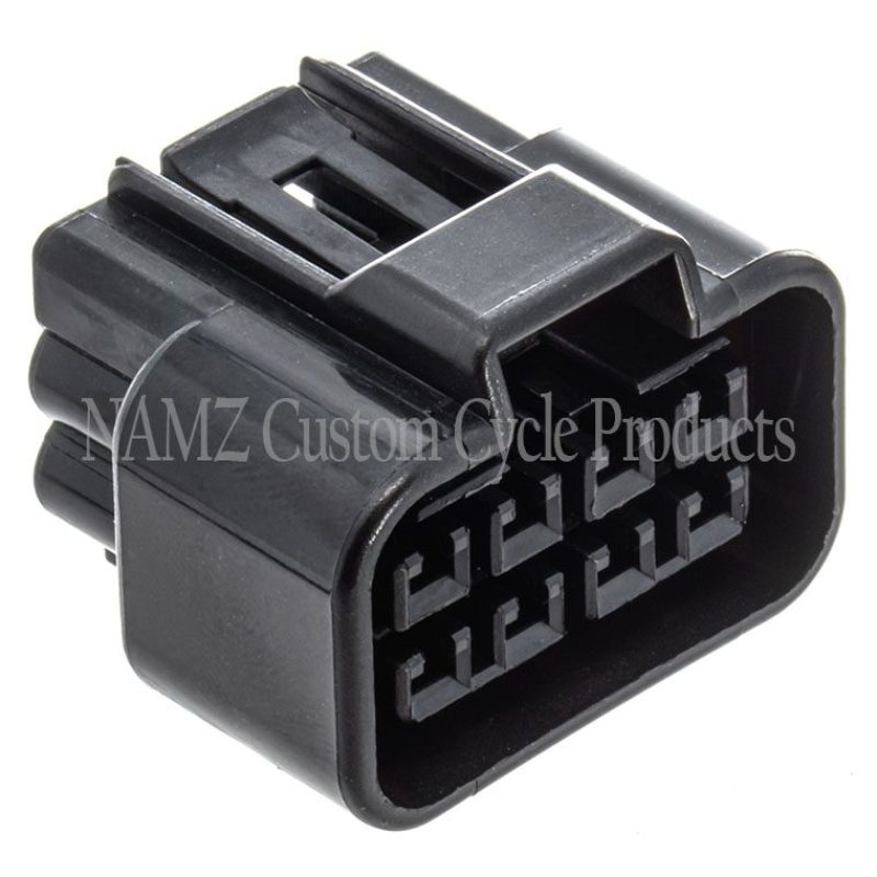 NAMZ Metric 8-Position Female Connector Kit Incl. Wire Seals/Terminals/Locking TPA (Single) Wiring Connectors NAMZ