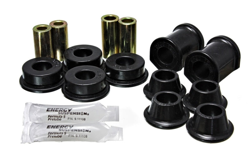 Energy Suspension 8/73-79 VW Super Beetle (Stamped) Black Front Control Arm Bushing Set Bushing Kits Energy Suspension