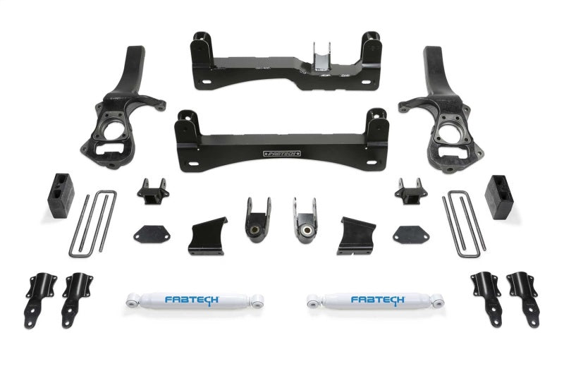 Fabtech 2019 GM C1500 P/U 6in Basic Sys w/Perf Shks Lift Kits Fabtech