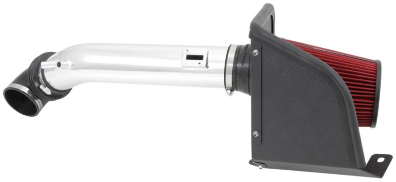 Spectre 14-15 GM Silverado/Sierra V8-5.3L F/I Air Intake Kit - Polished w/Red Filter Cold Air Intakes Spectre