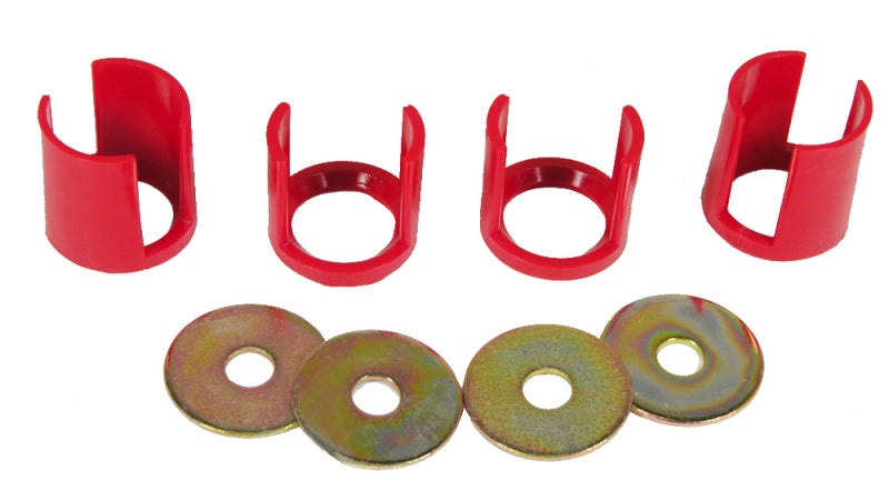 Prothane 60+ Jaguar MKI/MKII Upper Front or Rear Torque Arm Bushings - Red Bushing Kits Prothane
