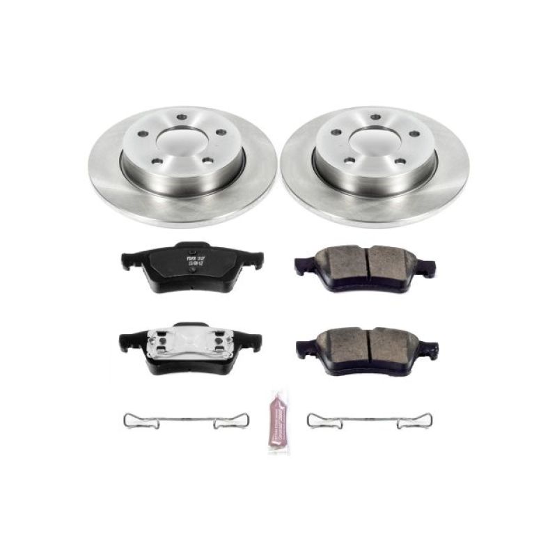 Power Stop 04-05 Mazda 3 Rear Autospecialty Brake Kit Brake Kits - OE PowerStop