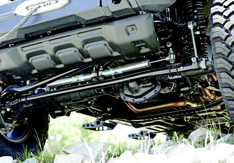 Superlift 18-20 Jeep Wrangler JL/2020 Jeep Gladiator JT 4WD - Dual Steering Stabilizer Kit Bilstein Steering Stabilizer Superlift