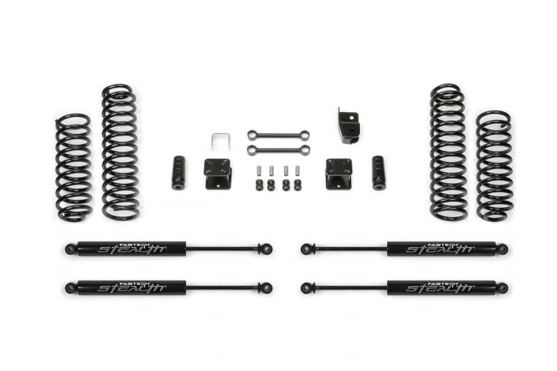 Fabtech 07-18 Jeep JK 4WD 2-Door 3in Sport System w/Stealth Shocks Lift Kits Fabtech