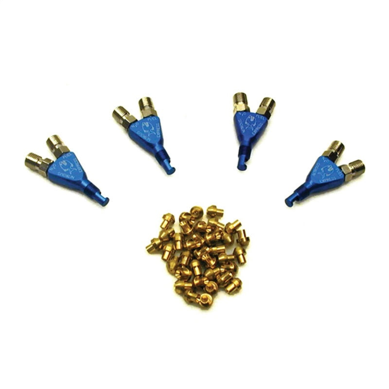 Nitrous Express Piranha Nozzles 4 Cyl (Incl All HP Settings) Nitrous Nozzles Nitrous Express