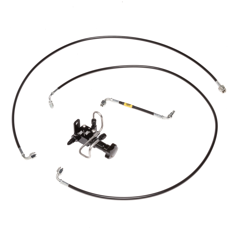 Chase Bays 83-87 Toyota AE86 Corolla Single Piston Brake Booster Delete Brake Line Relocation Brake Line Kits Chase Bays