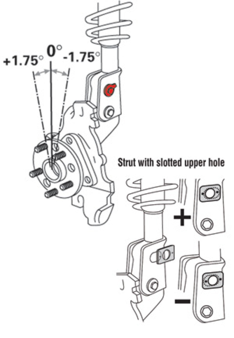 SPC Performance EZ Cam XR Bolts (Pair) (Replaces 16mm Bolts) Alignment Kits SPC Performance