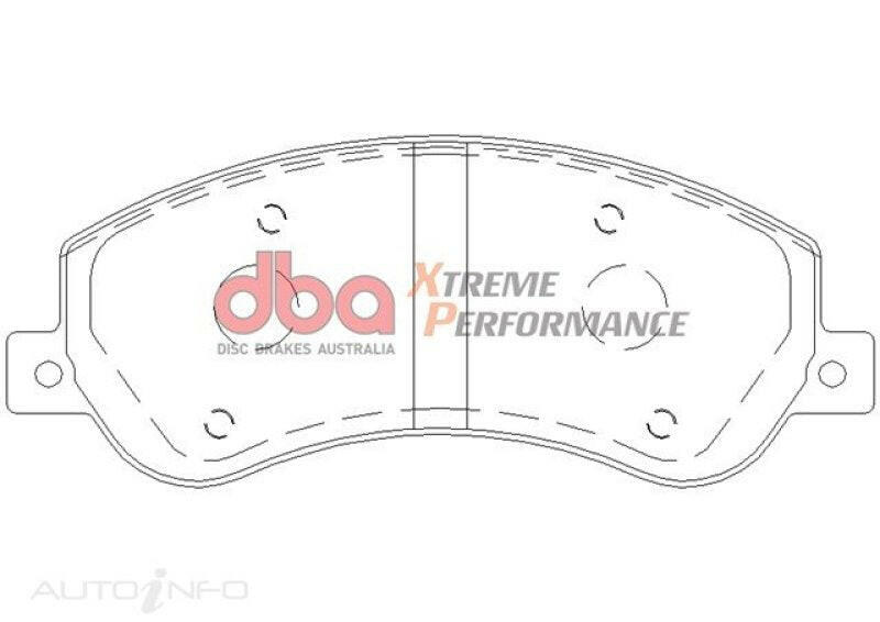 DBA 06-18 Ford Transit XP Extreme Performance Brake Pads Brake Pads - Performance DBA
